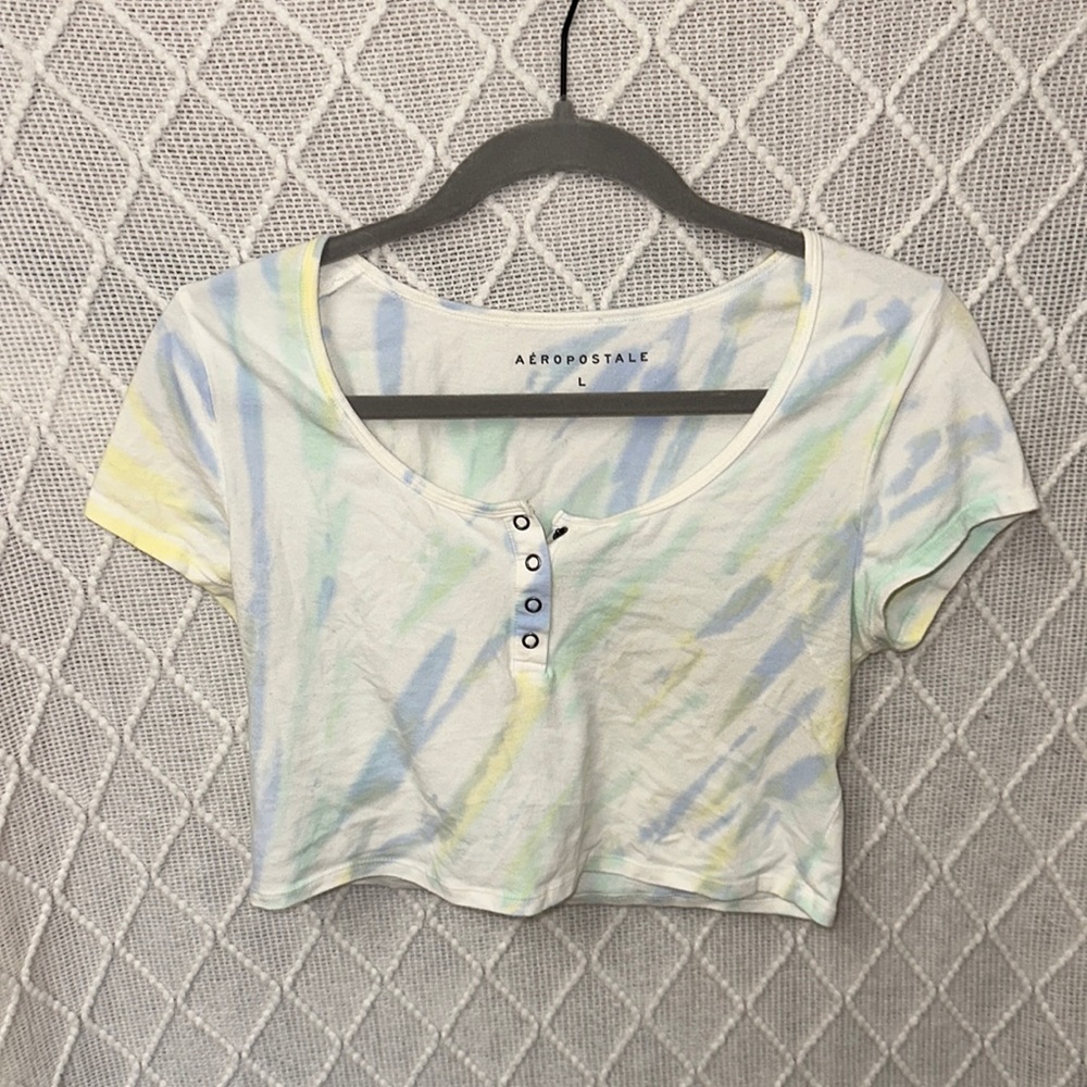 Cropped tie dye top. $7 OBO